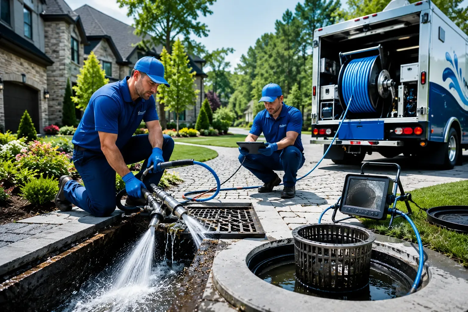 Local outdoor drain cleaning professionals in Eure, NC